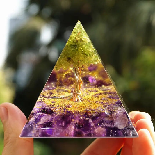 Orgone Abundance Pyramid